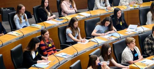 Posavke na vrhu 34. nacionalnega Otroškega parlamenta