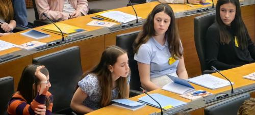 Posavke na vrhu 34. nacionalnega Otroškega parlamenta