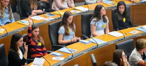 Posavke na vrhu 34. nacionalnega Otroškega parlamenta