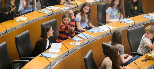 Posavke na vrhu 34. nacionalnega Otroškega parlamenta